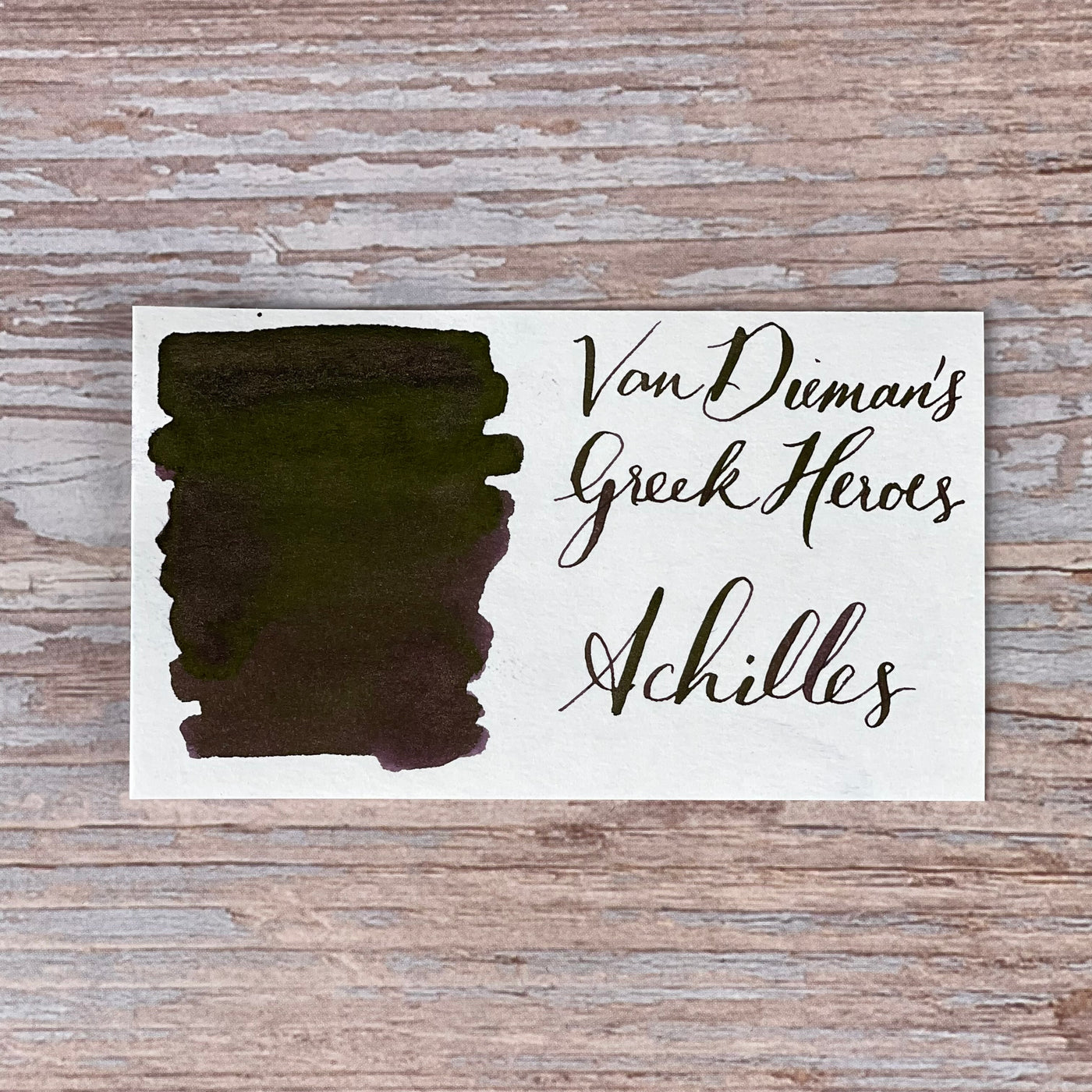 Van Dieman's Greek Heroes - Achilles Shimmering 30ml Bottled Ink