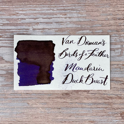 Van Dieman's Birds of a Feather - Mandarin Duck Breast - Shimmering 30ml Bottled Ink