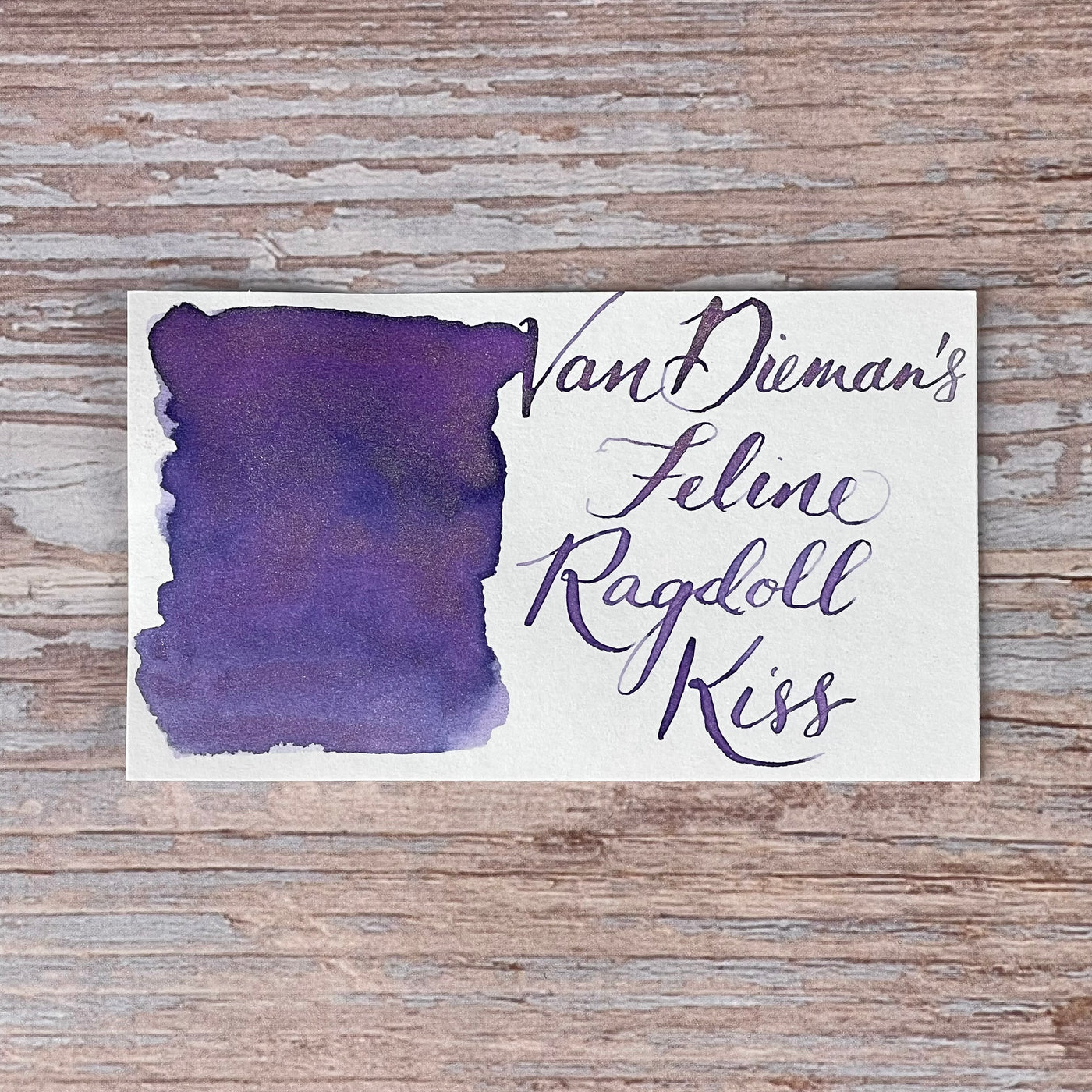 Van Dieman's Feline - Ragdoll Kiss Shimmering 30ml Bottled Ink