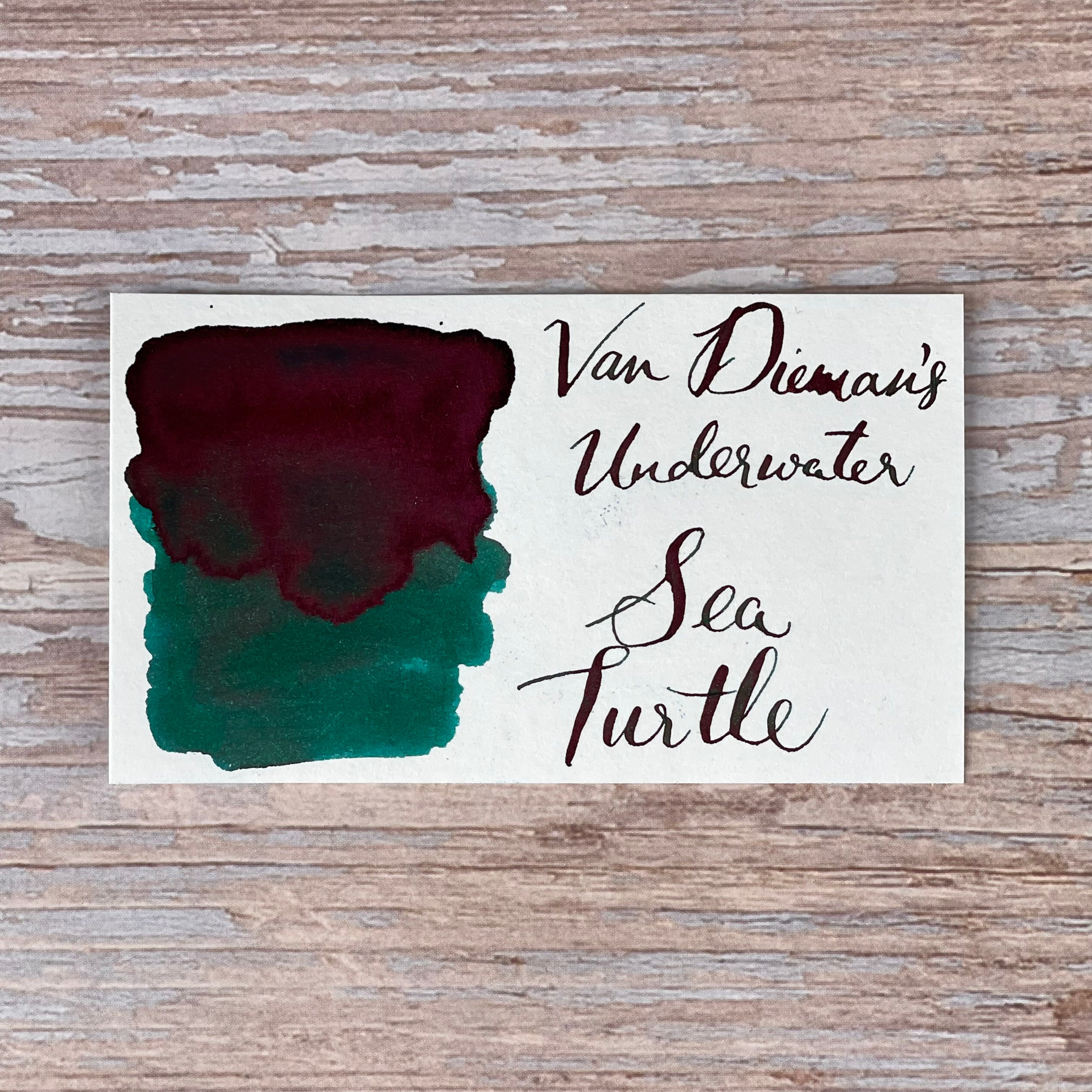 筆記具 Van Dieman's Ink inks_vditortoiseshellfc-