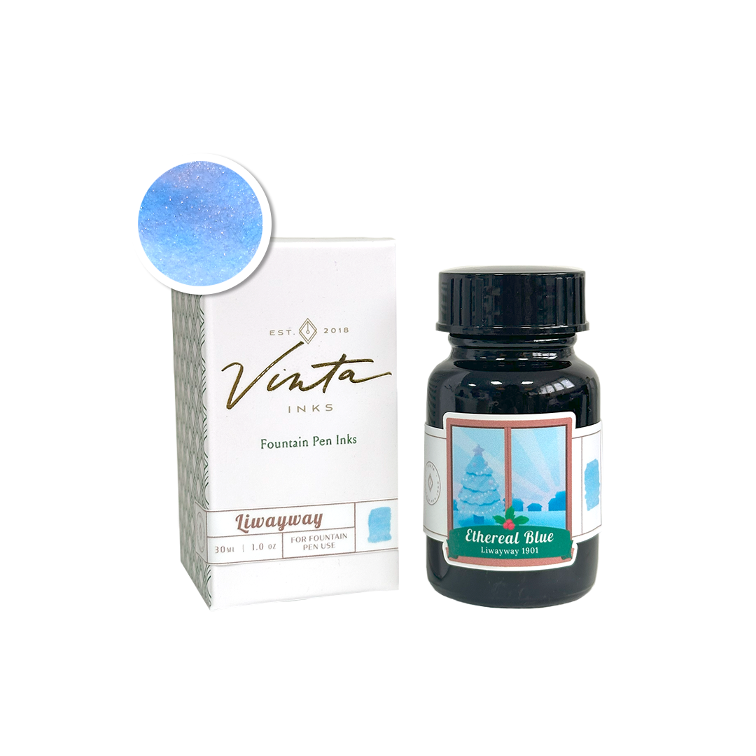 Vinta Ethereal Blue (Liwayway 1901) - 30ml Bottled Ink