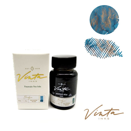 Vinta Overcast Blue (Badya 1865) - 30ml Bottled Ink