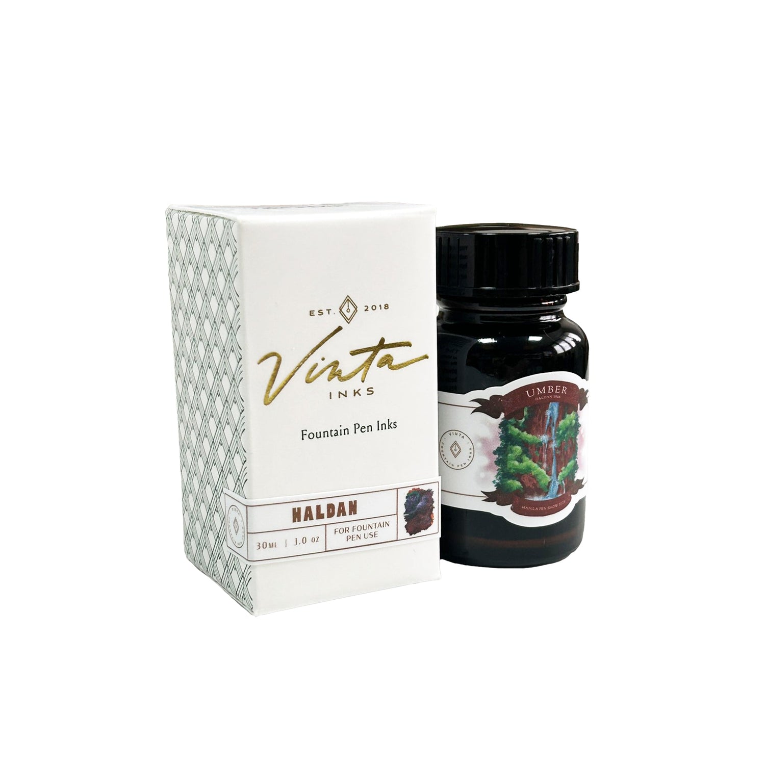 Vinta Umber (Haldan 1986) - 30ml Bottled Ink