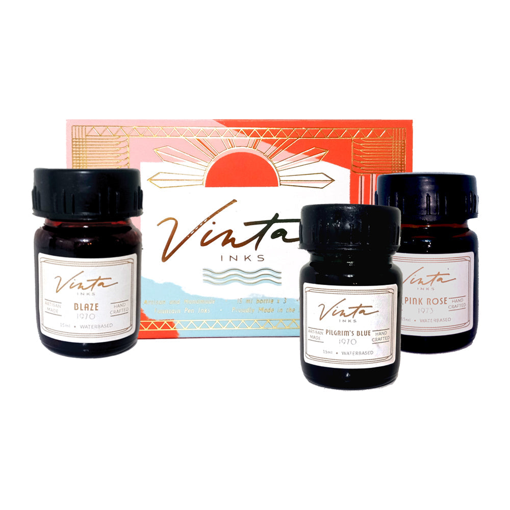 Vinta Vintage Collection - 3 x 15ml Bottled Ink