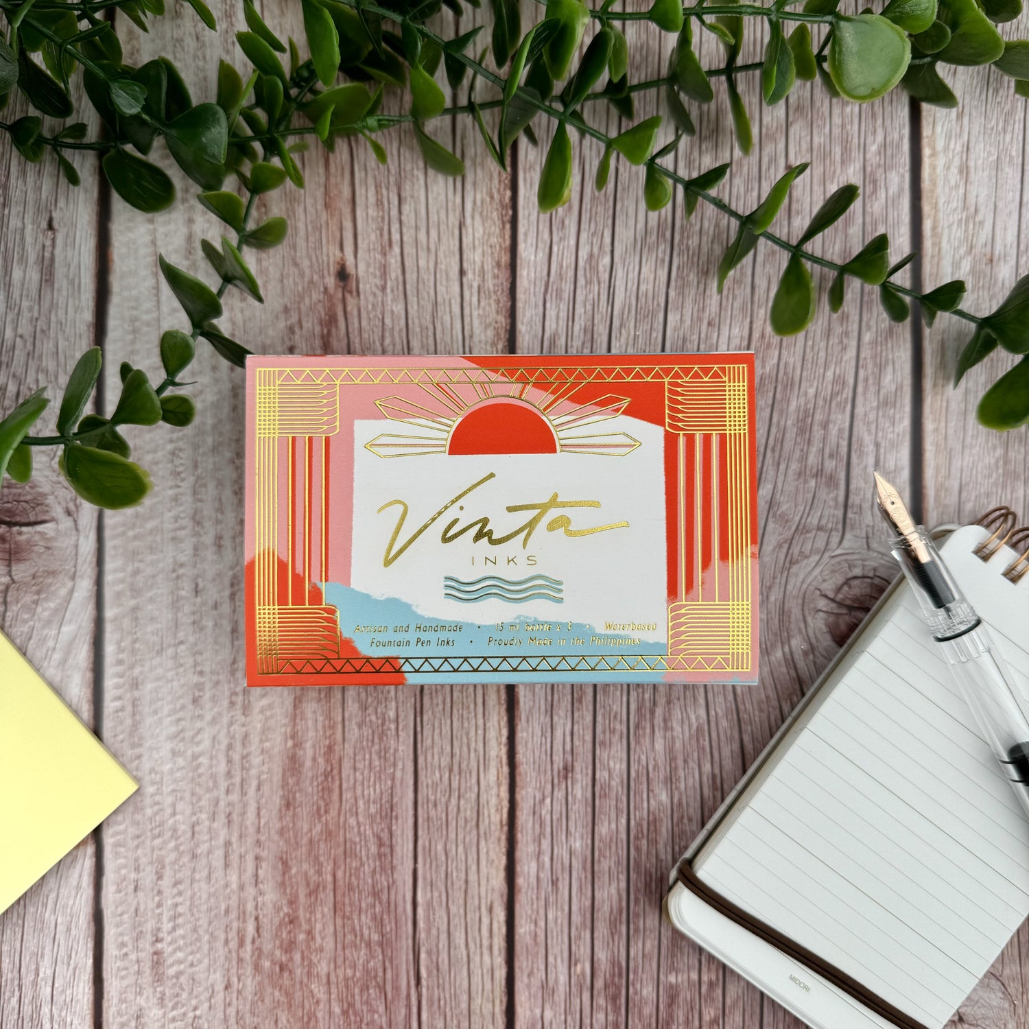 Vinta Vintage Collection - 3 x 15ml Bottled Ink