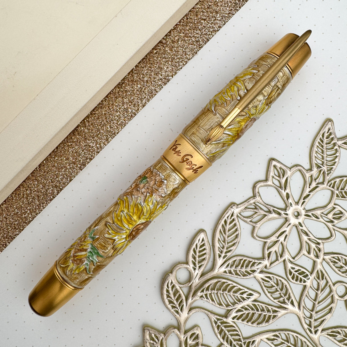 Visconti Dreaming Sunflowers Fountain Pen (Limited Edition)(Doorbuster)