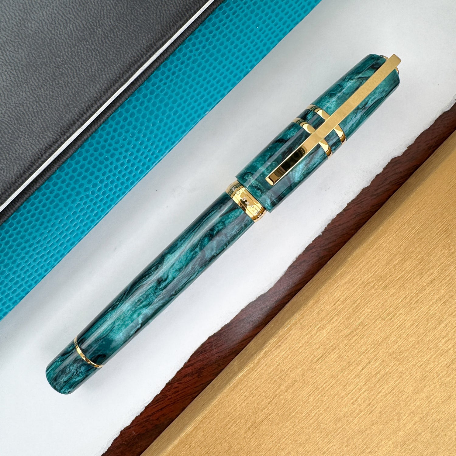 Visconti Homo Sapiens Fountain Pen - Dark Emerald (Limited Edition)
