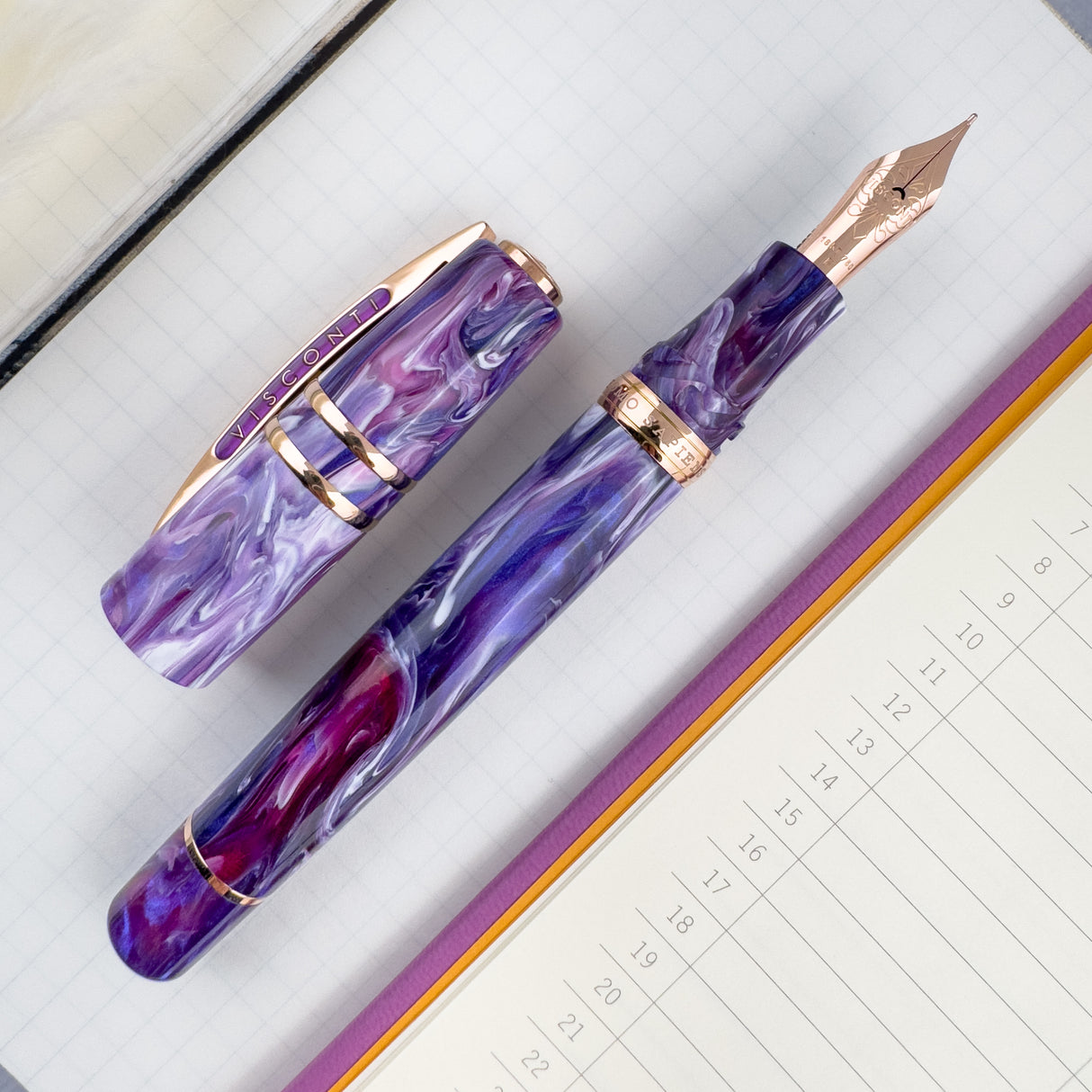 Visconti Homo Sapiens Earth Origins Fountain Pen - Aether (Limited Edition)