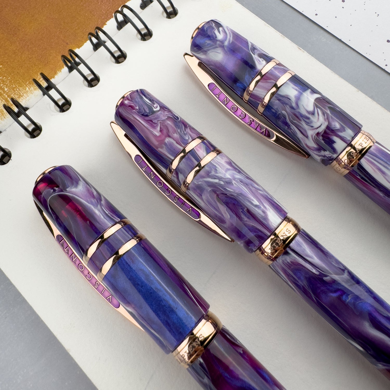Visconti Homo Sapiens Earth Origins Fountain Pen - Aether (Limited Edition)