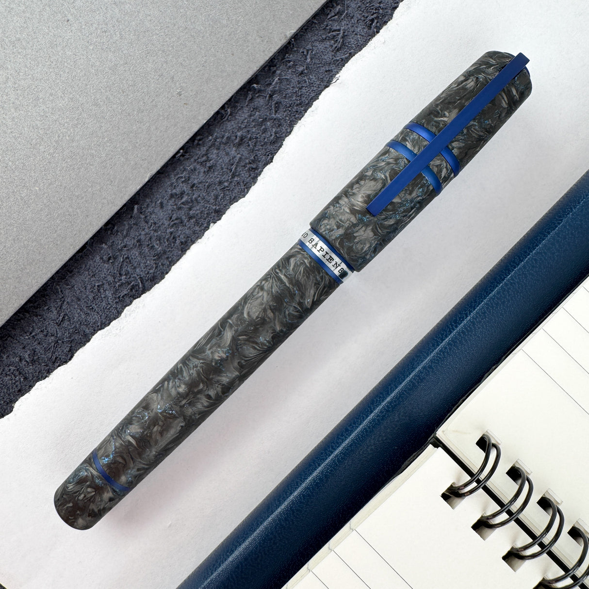 Visconti Homo Sapiens Fountain Pen - Carbon Abyssus (Limited Edition)