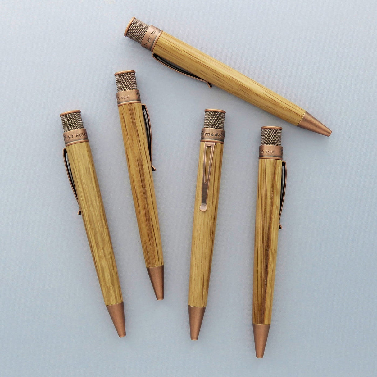 Retro 51 Tornado Woodworks Rollerball Pen - Bourbon Barrel