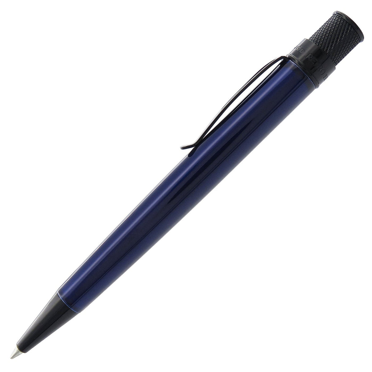 Retro 51 Tornado Stealth Rollerball Pen - Blue Black