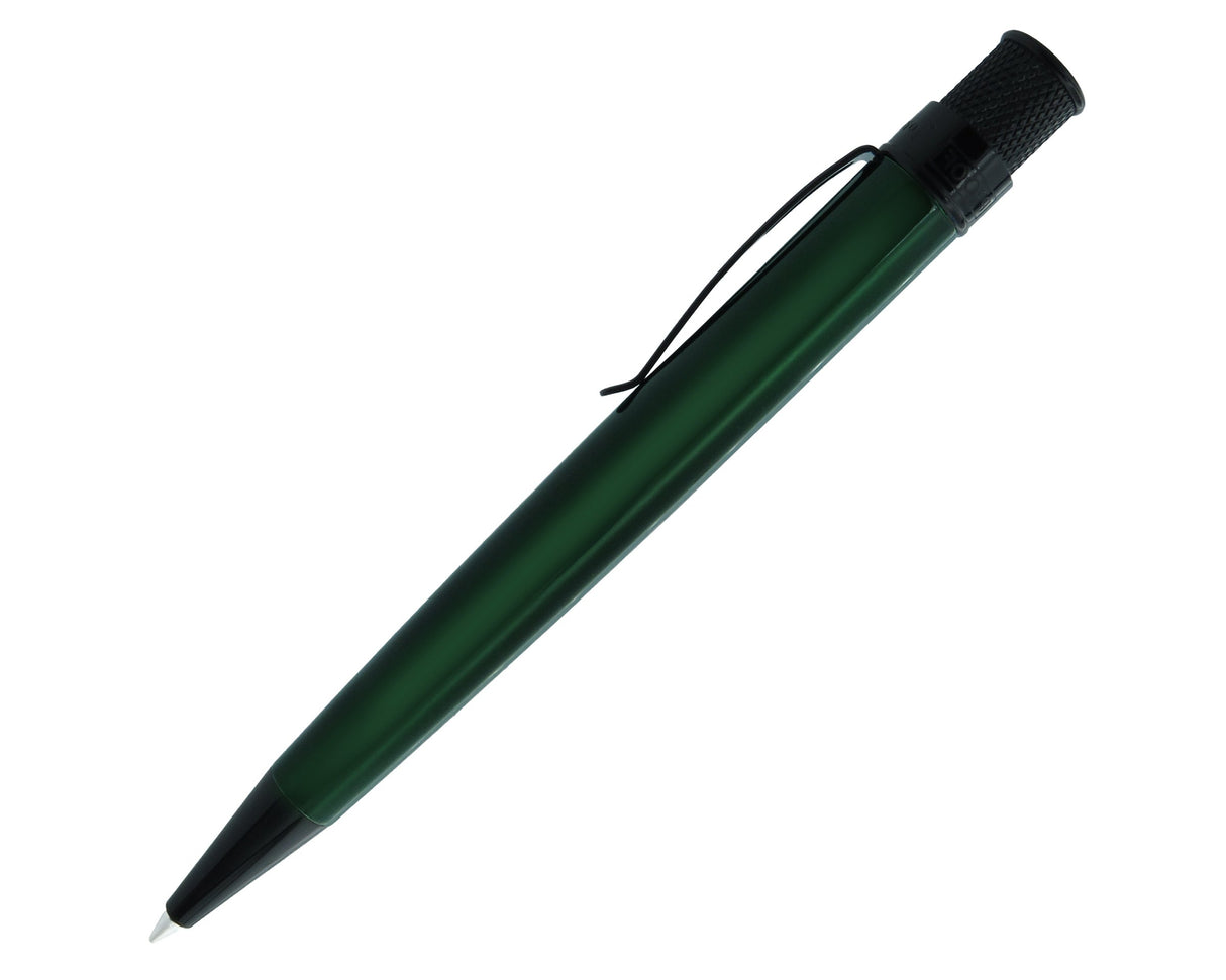 Retro 51 Tornado Stealth Rollerball Pen - Emerald Green