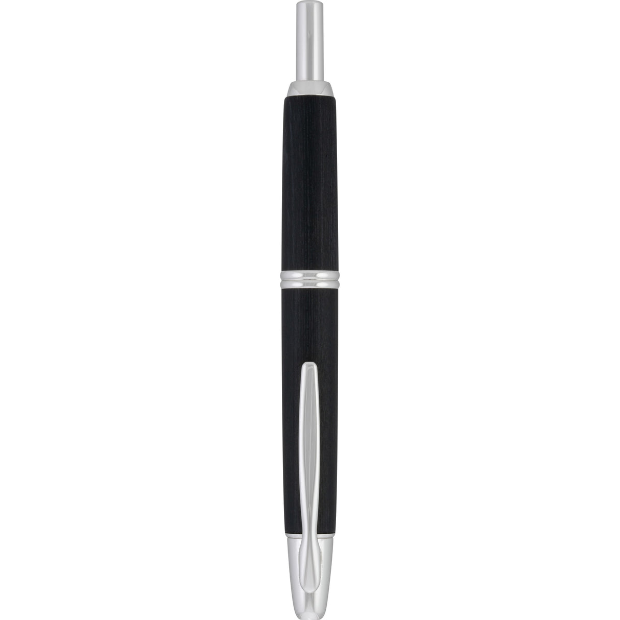 Pilot Vanishing Point Birchwood Fountain Pen - Black