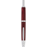 Pilot Vanishing Point Birchwood Fountain Pen - Red