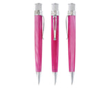 Retro 51 Vault Tornado Acrylic Rollerball Pen - Pink Cotton Candy