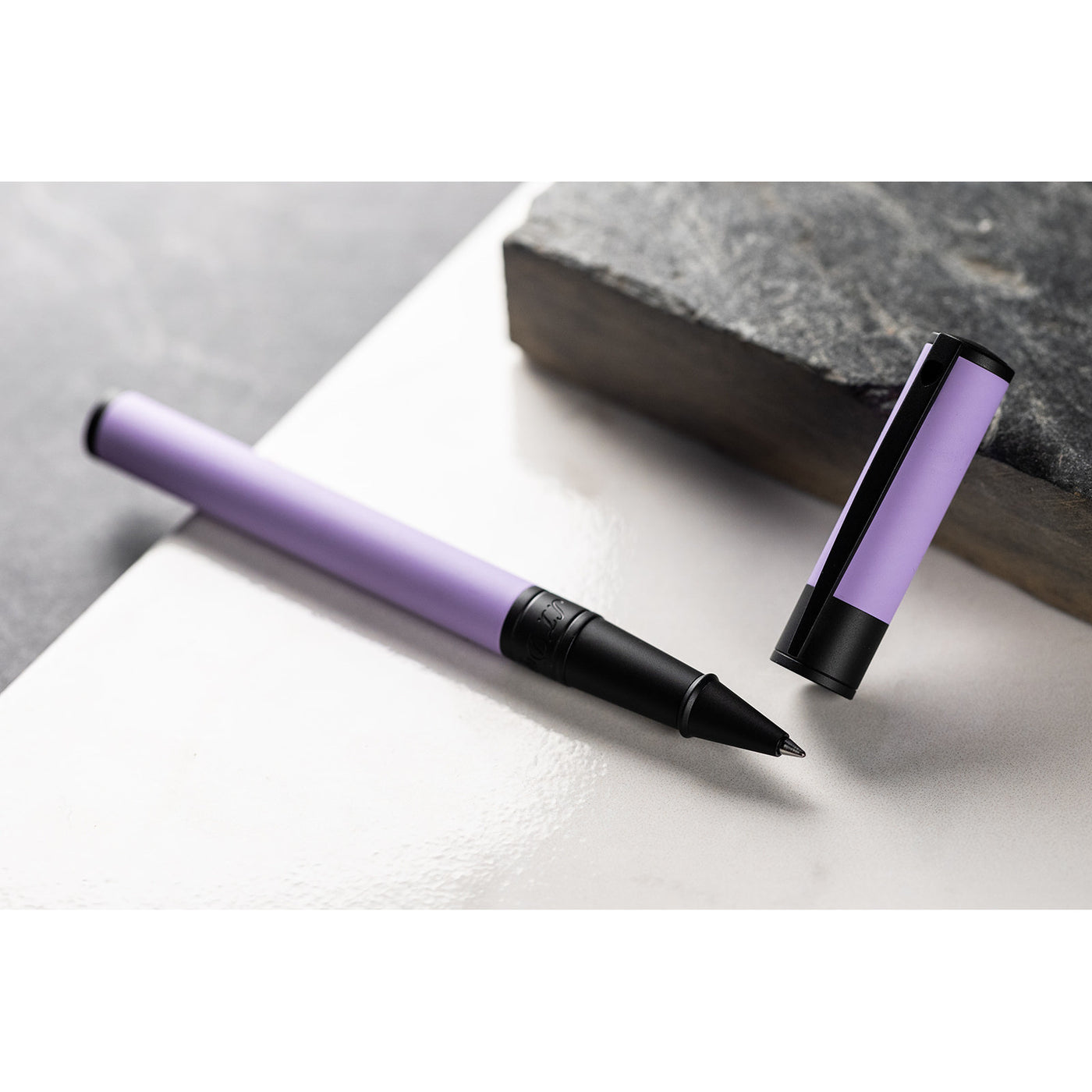 S.T. Dupont D-Initial Rollerball Pen - Lilac