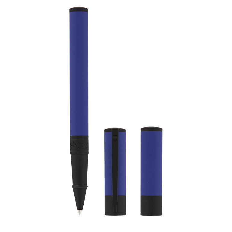 S.T. Dupont D-Initial Rollerball Pen - Ocean Blue