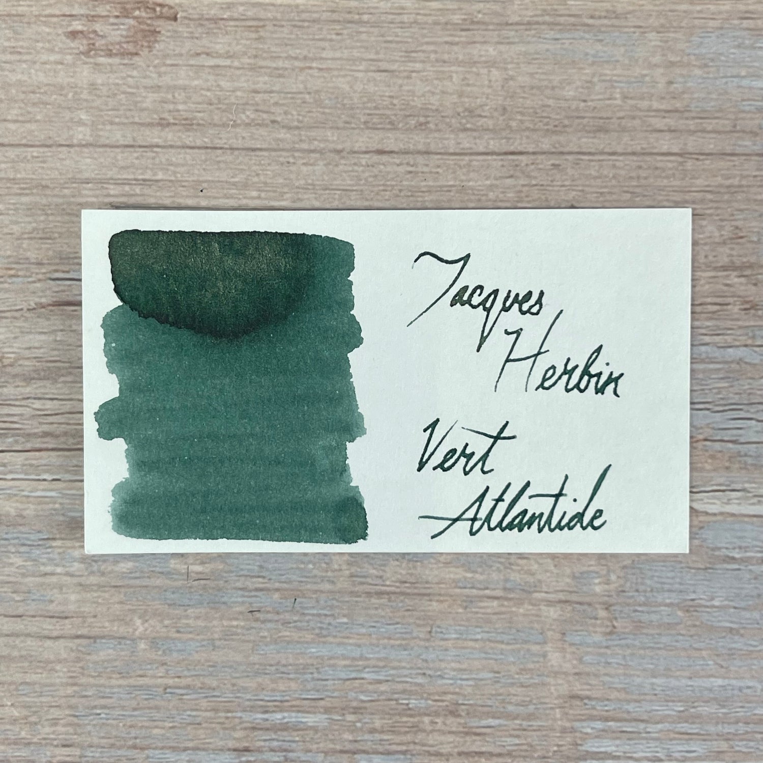 Jacques Herbin 1670 Vert Atlantide 50ml Bottled Ink – Atlas