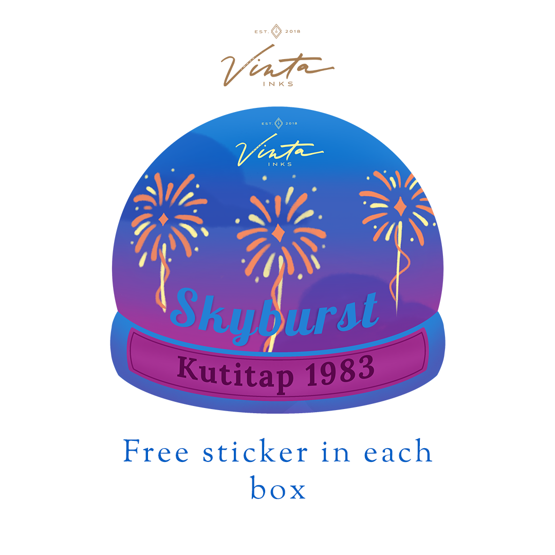 Vinta Skyburst (Kutitap 1983) - 30ml Bottled Ink