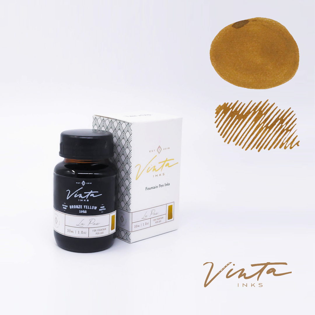 Vinta Bronze Yellow (La Paz 1985) - 30ml Bottled Ink