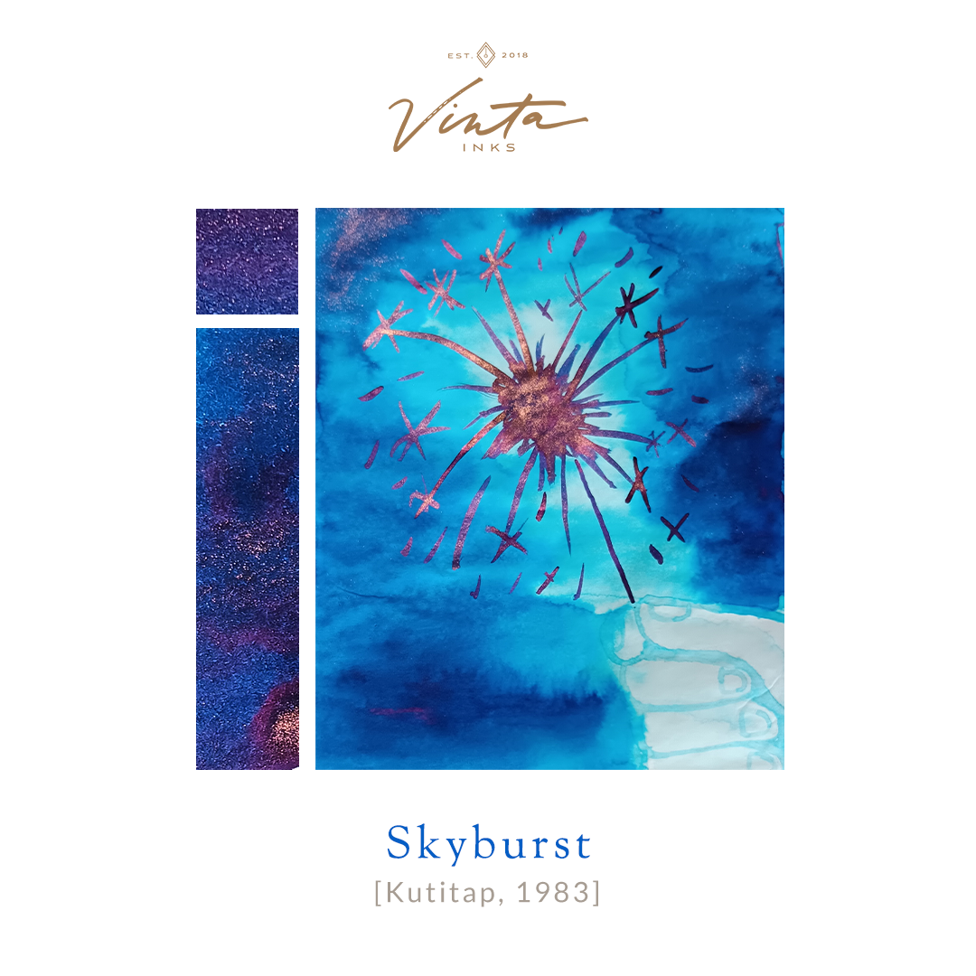 Vinta Skyburst (Kutitap 1983) - 30ml Bottled Ink