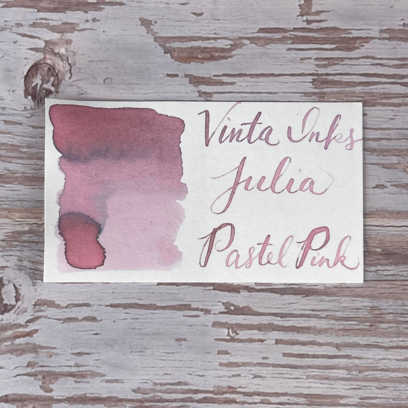 Vinta Pastel Pink (Julia 1991) (Shimmer) - 30ml Bottled Ink