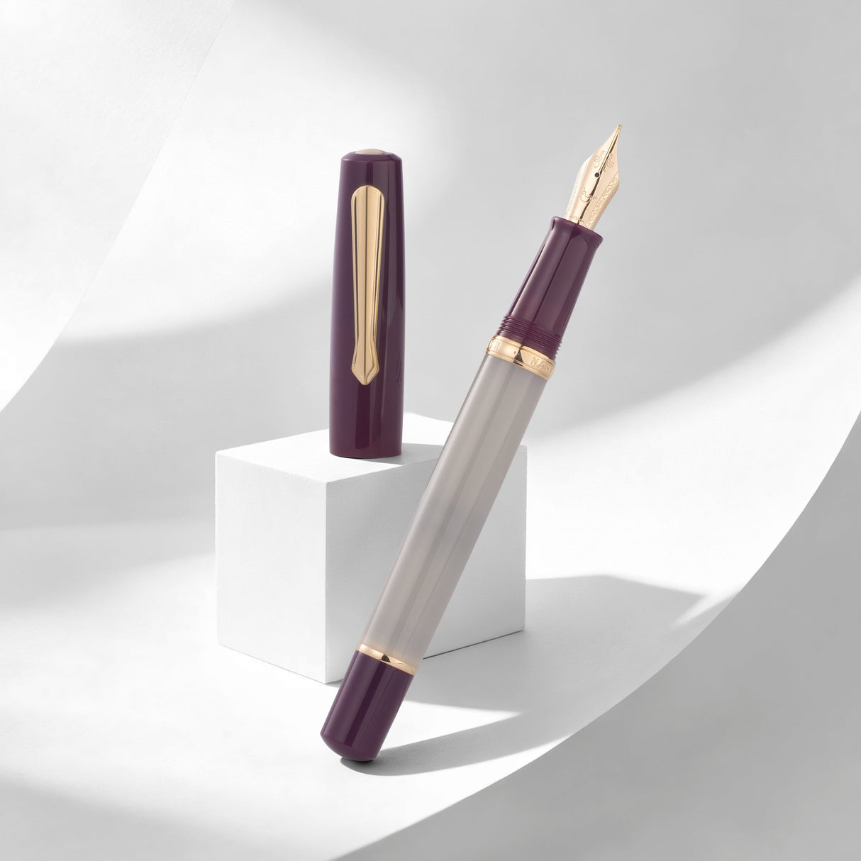 Nahvalur Original Fountain Pen - Violet Ash (Special Edition)