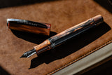 Visconti Medici Fountain Pen - Briarwood w/ Ruthenium