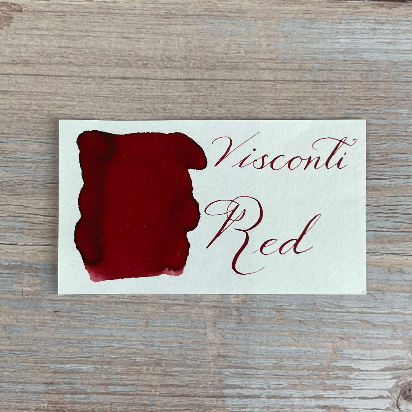 Visconti Red - 50ml Bottled Ink