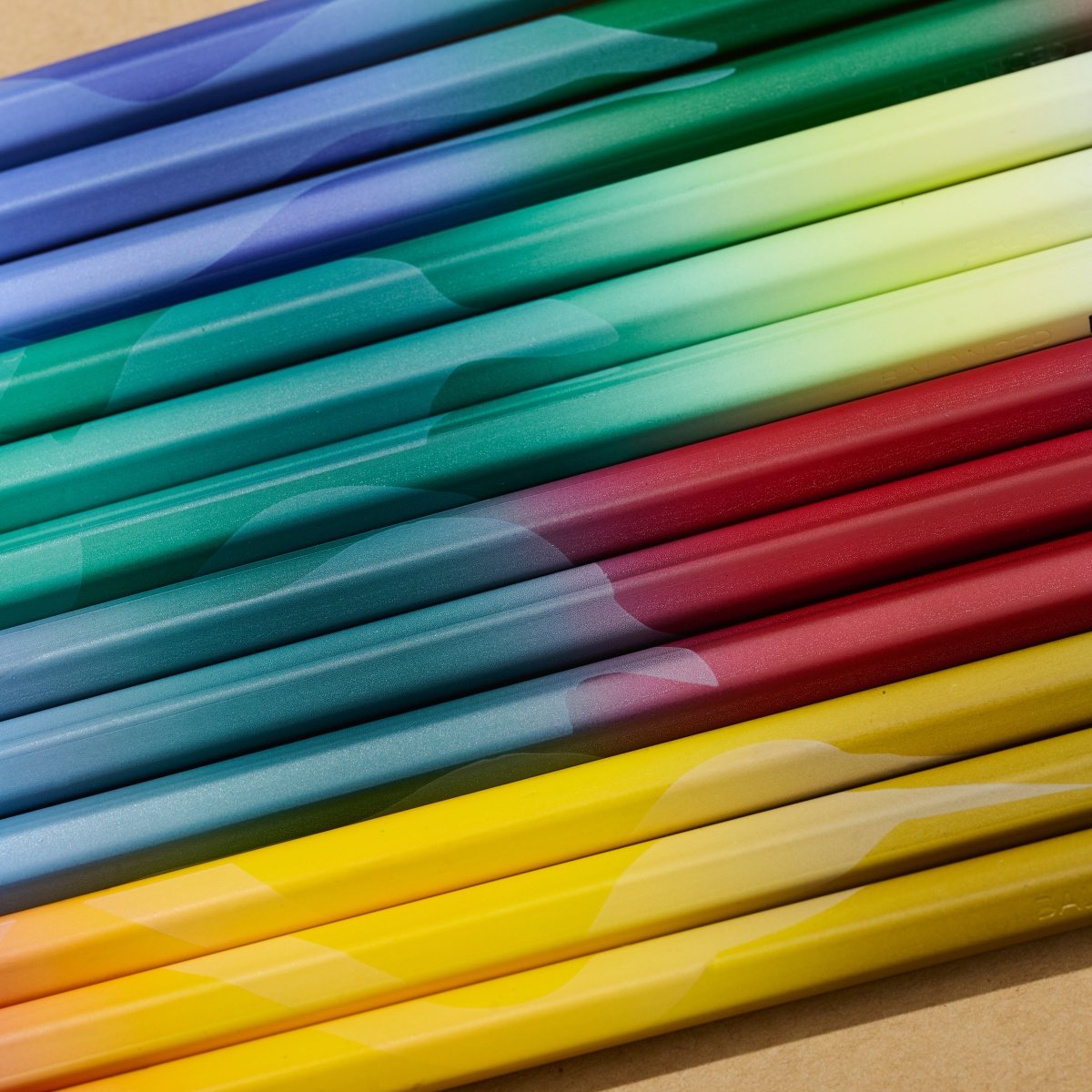 Blackwing Volume 458 pencils styled flat lay