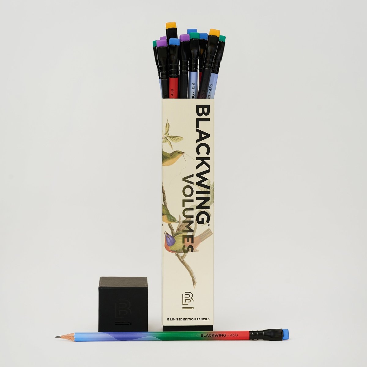 Blackwing Volume 458 pencils arranged