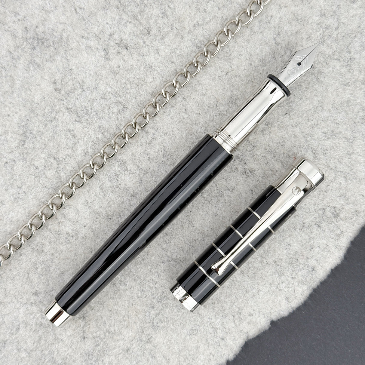 Waldmann Tango Fountain Pen - Black