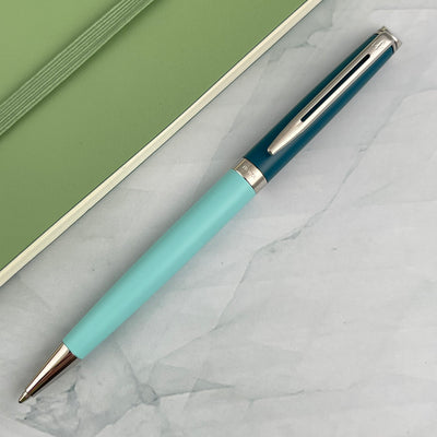 Waterman Hemisphere Color Block Ballpoint Pen - Green (Special Edition)