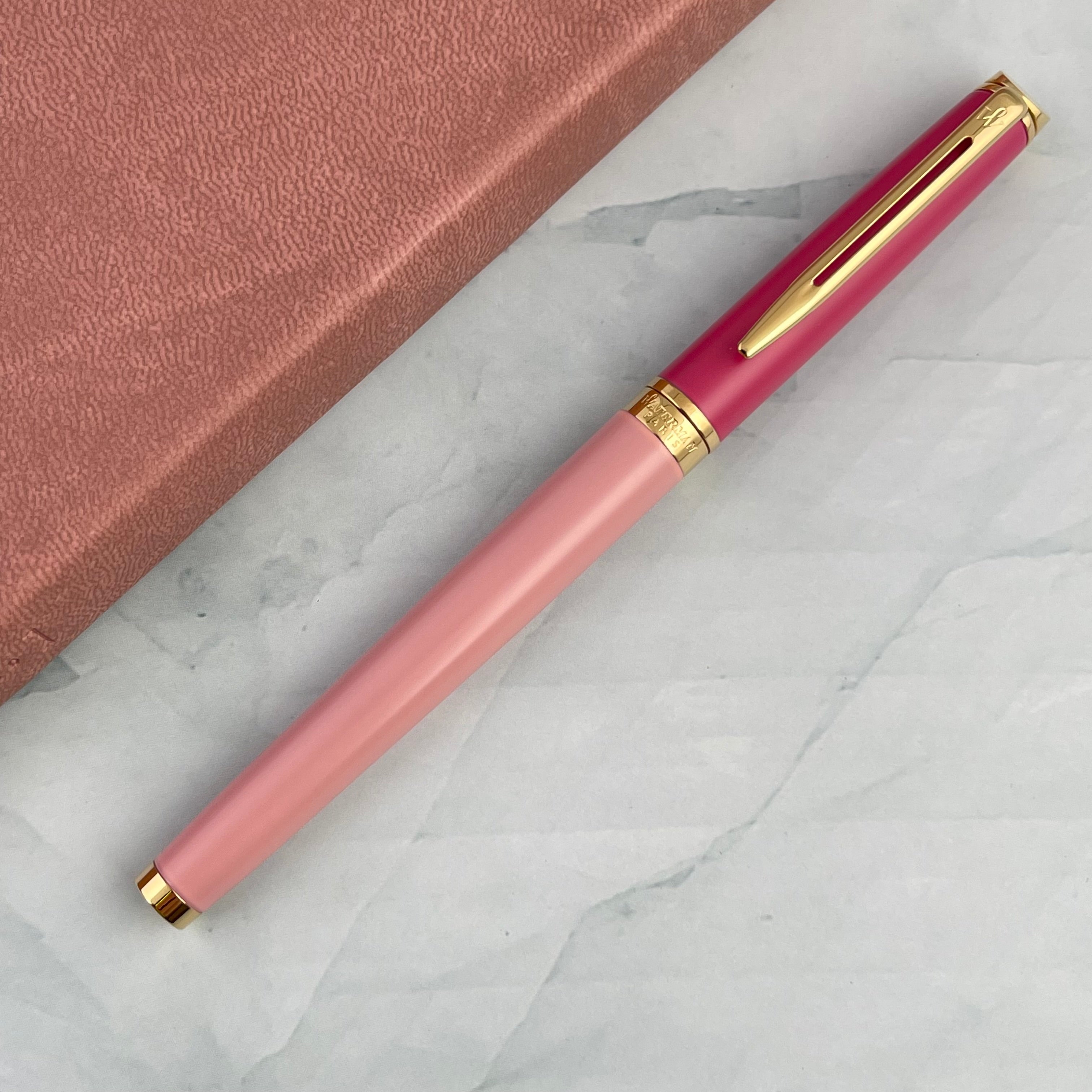 Waterman Hemisphere Color Block Rollerball Pen - Pink (Special