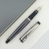 Waterman Expert Deluxe Fountain Pen - Metallic Stone Grey Lacquer