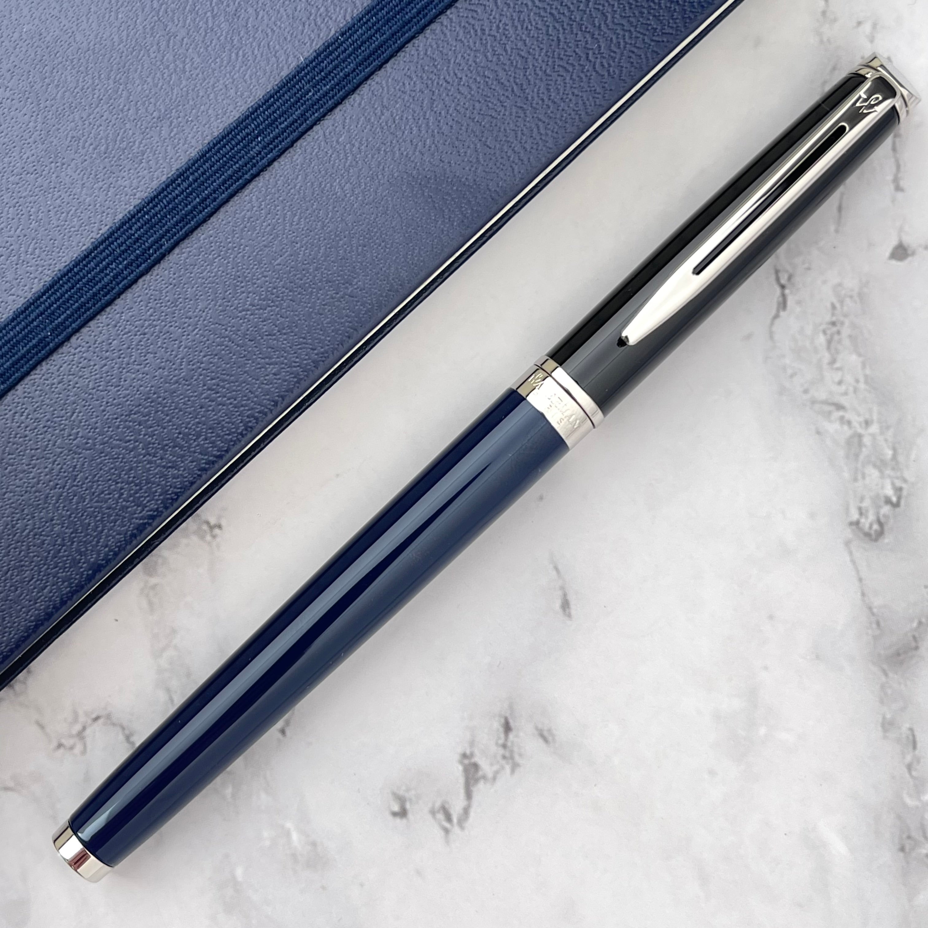 Waterman Hemisphere Color Block Rollerball Pen - Black / Blue