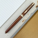 Waterman Hémisphère Understated Edit Fountain Pen - Metallic Copper Red