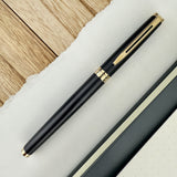 Waterman Hémisphère Understated Edit Fountain Pen - Lava Black