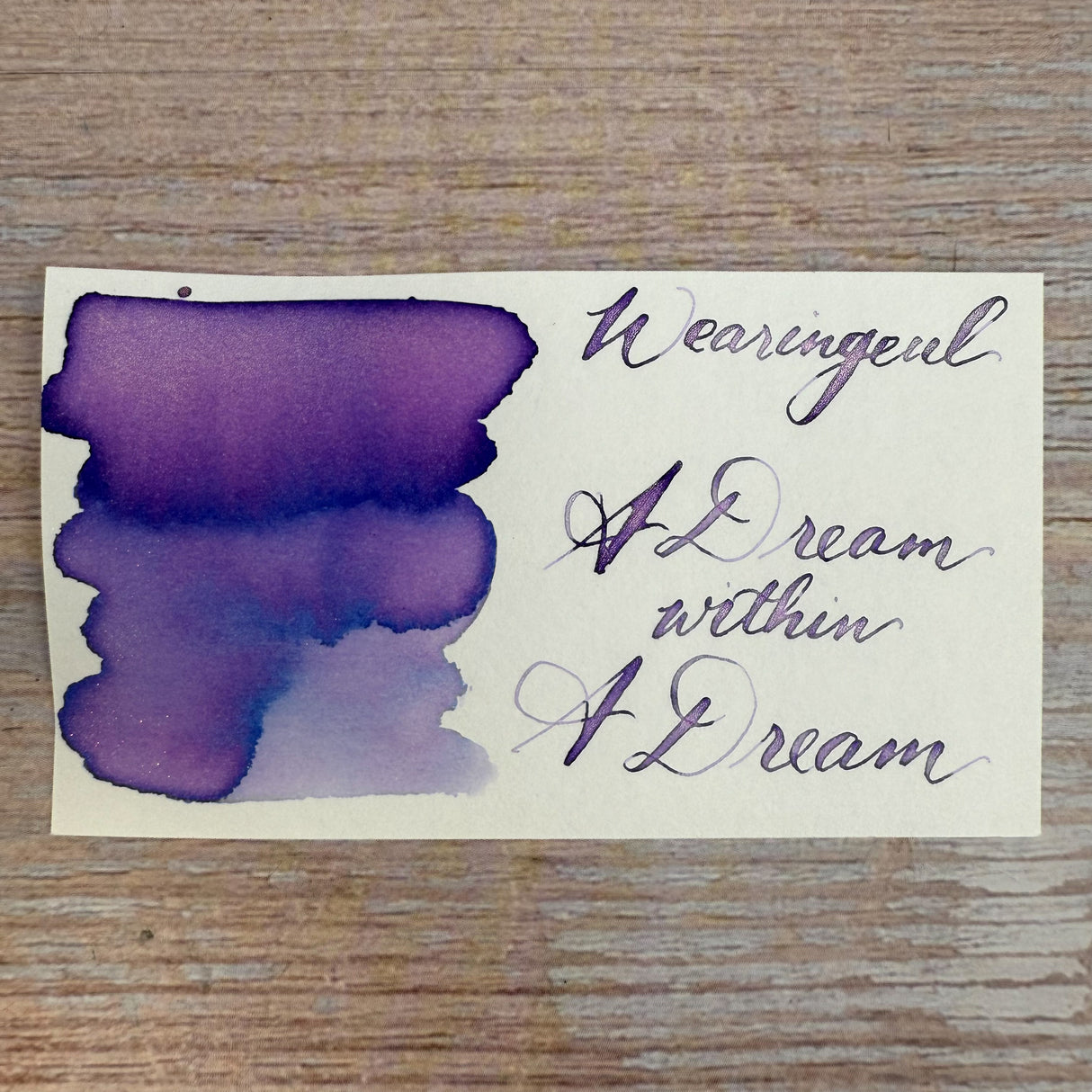 Wearingeul A Dream Within a Dream - 30ml Bottled Ink