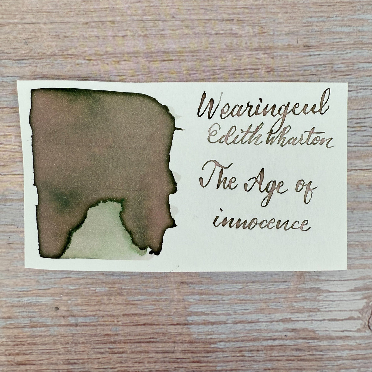 Wearingeul The Age of Innocence - 30ml Bottled Ink