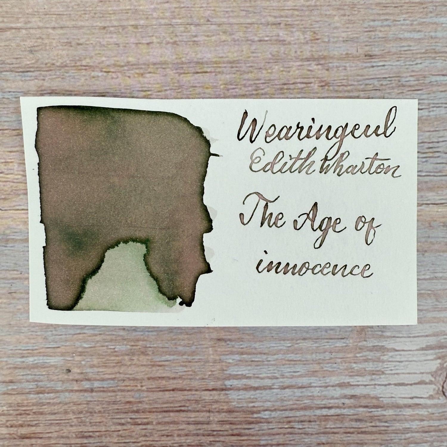 Wearingeul The Age of Innocence - 30ml Bottled Ink