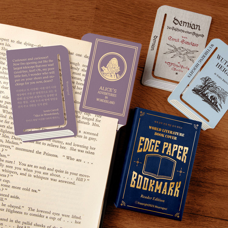 Wearingeul Edge Paper Bookmark - Reader Edition
