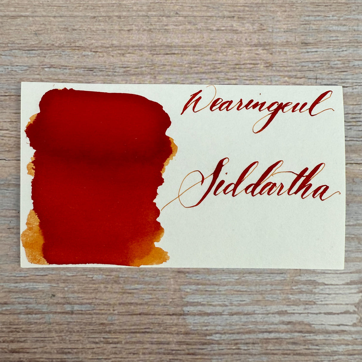 Wearingeul Siddhartha - 30ml Bottled Ink