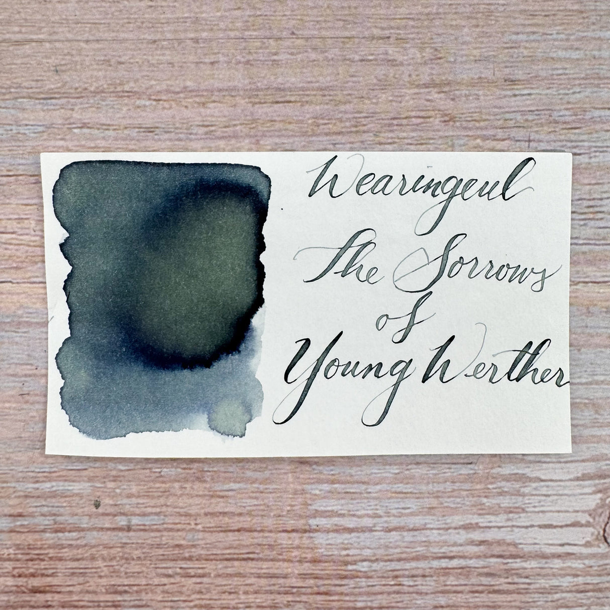 Wearingeul The Sorrows of Young Werther - 30ml Bottled Ink