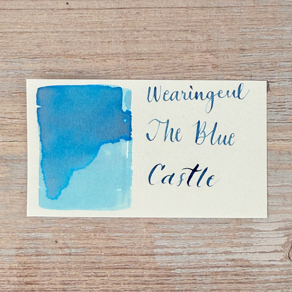 Wearingeul The Blue Castle - 30ml Ink