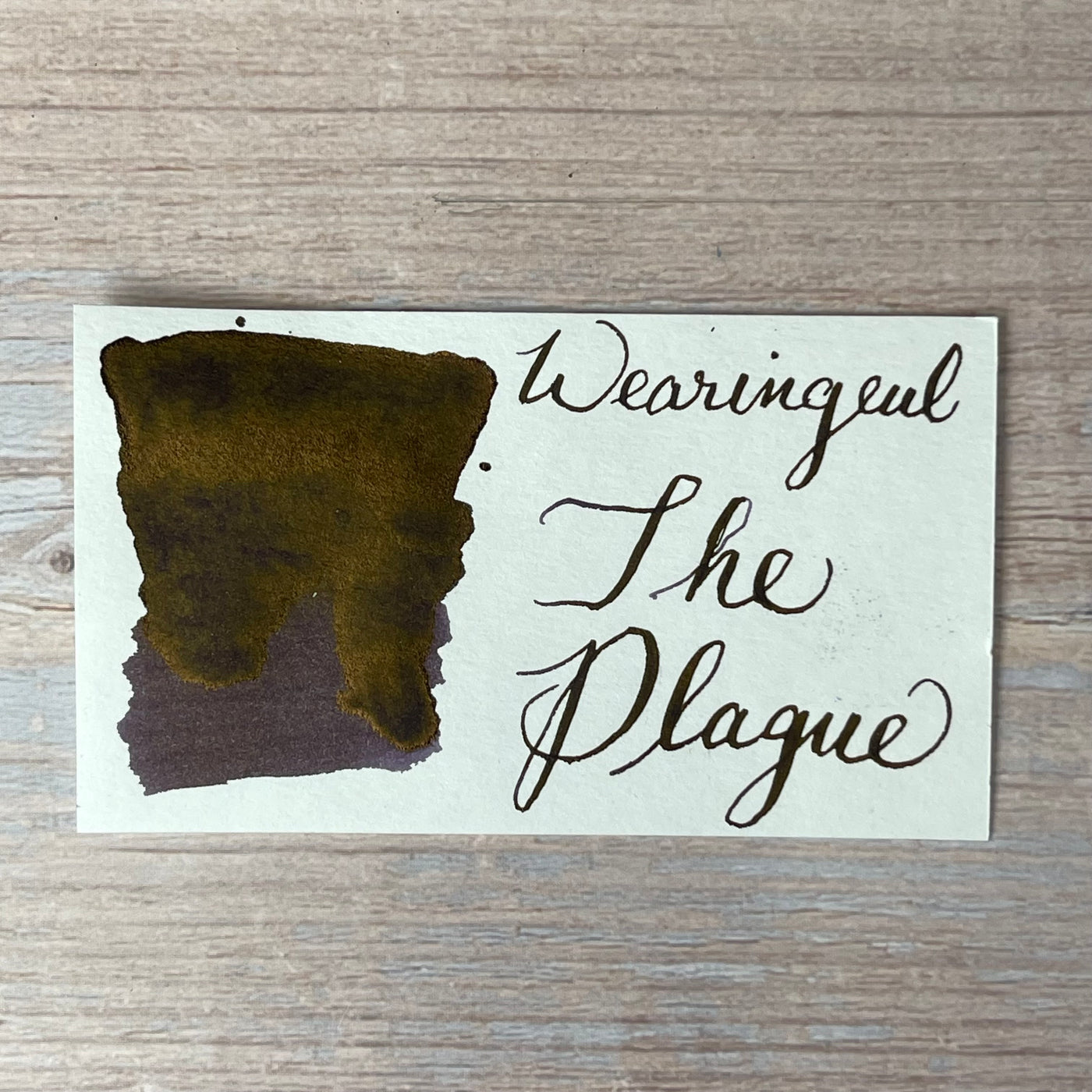Wearingeul The Plague - 30ml Bottled Ink