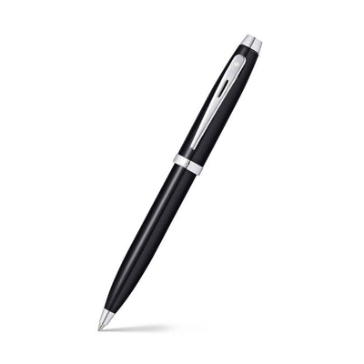 Sheaffer 100 Ballpoint Pen - Black w/ Chrome