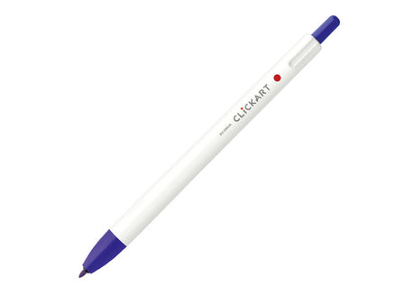 Zebra ClickArt Retractable Marker Pen - Purple