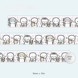 TheCoffeeMonsterzCo Little Chores 3.0 Washi Tape - 15mm